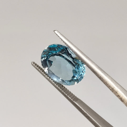 Natural Brazilian Blue Topaz | Certified Loose Gemstone
