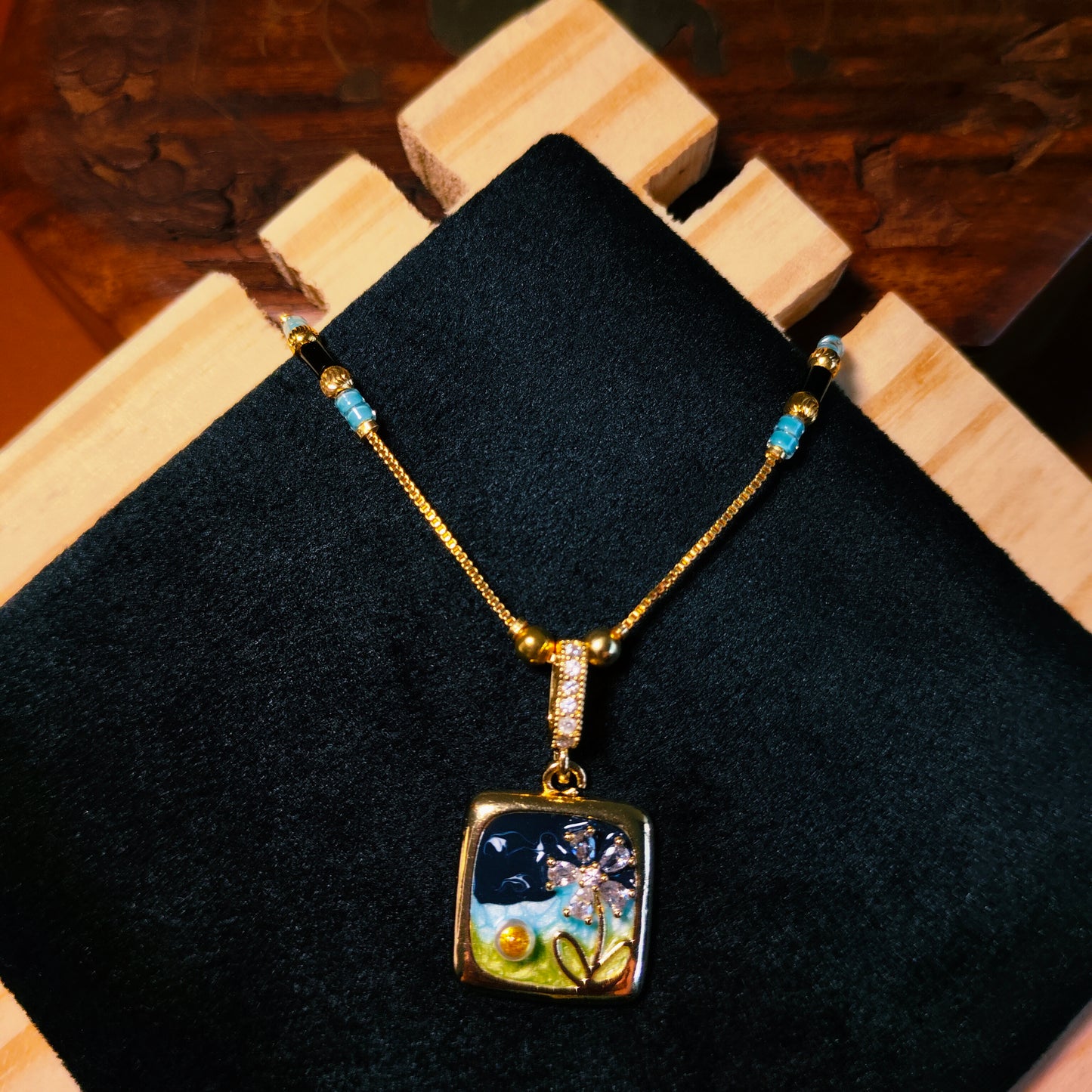 Sky Garden 18K Gold Plated Mangalsutra