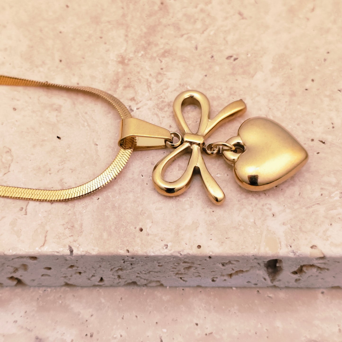 Golden Promise 18K Gold Plated Pendant Necklace