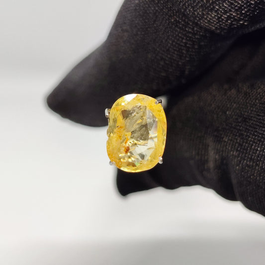 Natural Ceylon Yellow Sapphire | Premium Quality | Certified Loose Gemstone