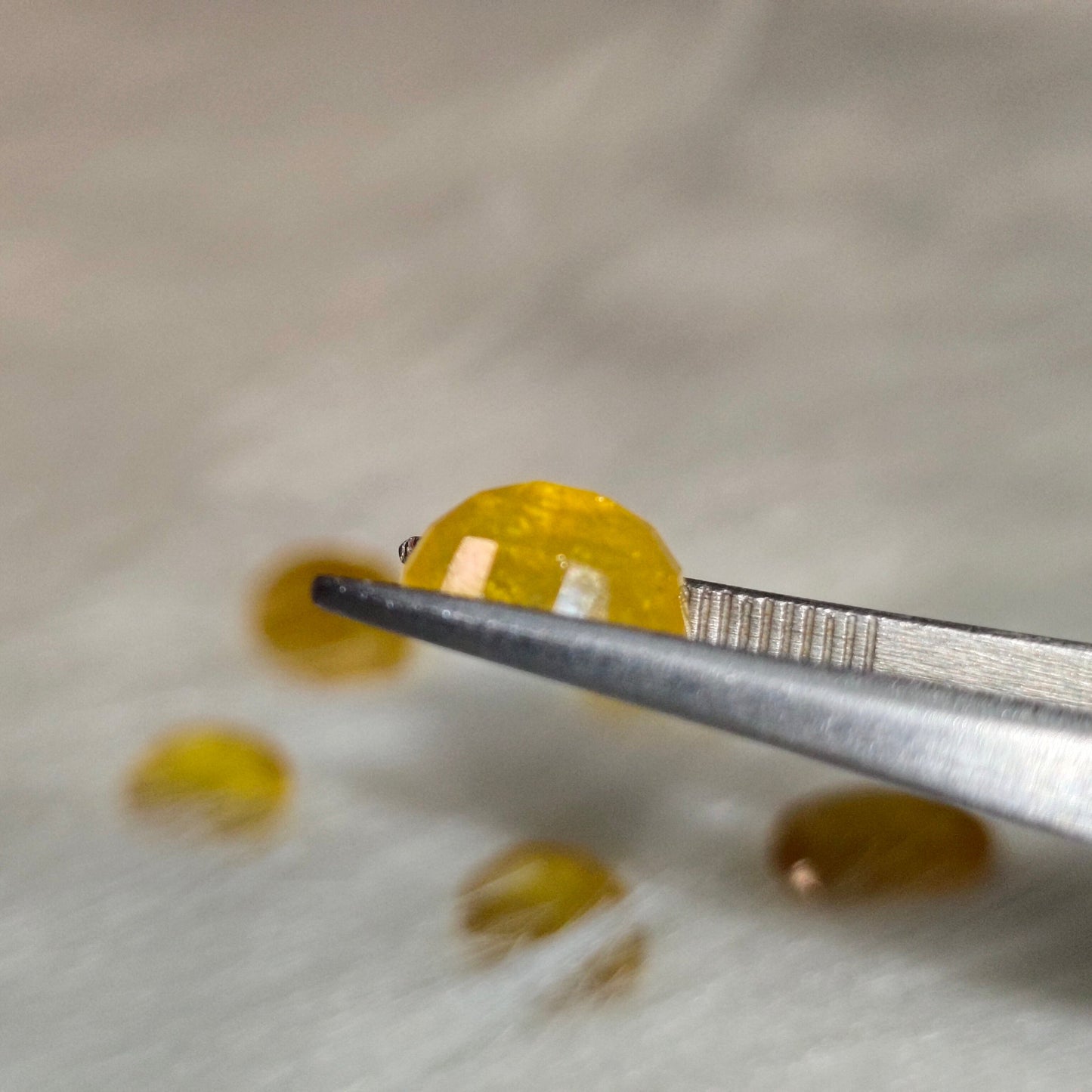 Natural Bangkok Yellow Sapphire | Glass Filled | Certified Loose Gemstone
