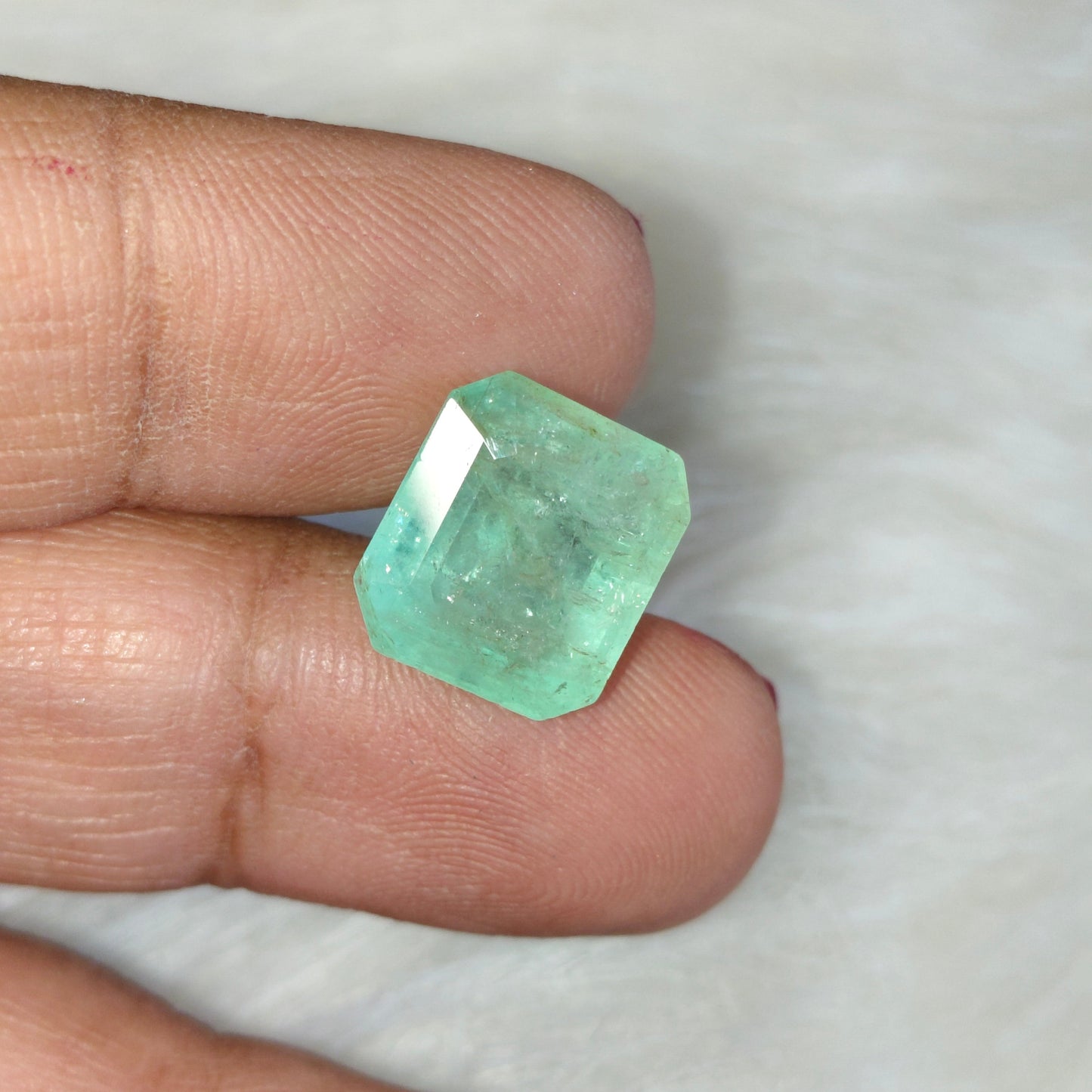7.03 Ct Natural Columbian Emerald | Premium Quality | Certified Loose Gemstone
