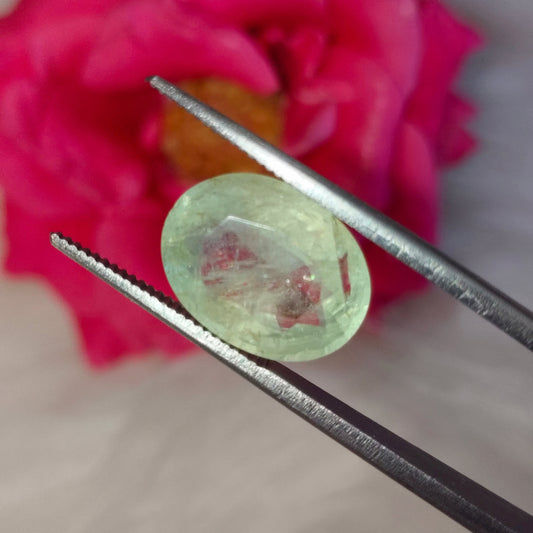 5.18 Ct Natural Green Russian Emerald | Premium Quality | Certified Loose Gemstone