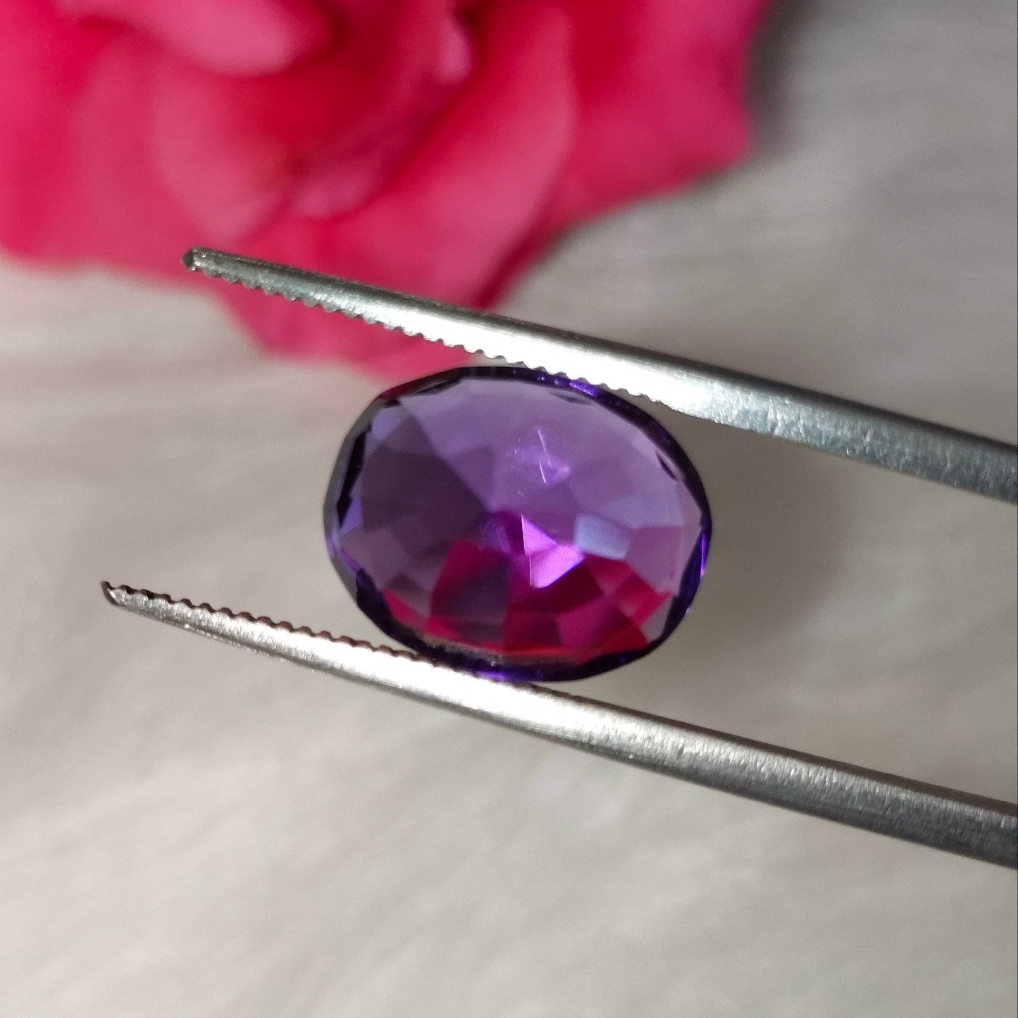 Natural  Brazilian Amethyst | Certified Loose Gemstone