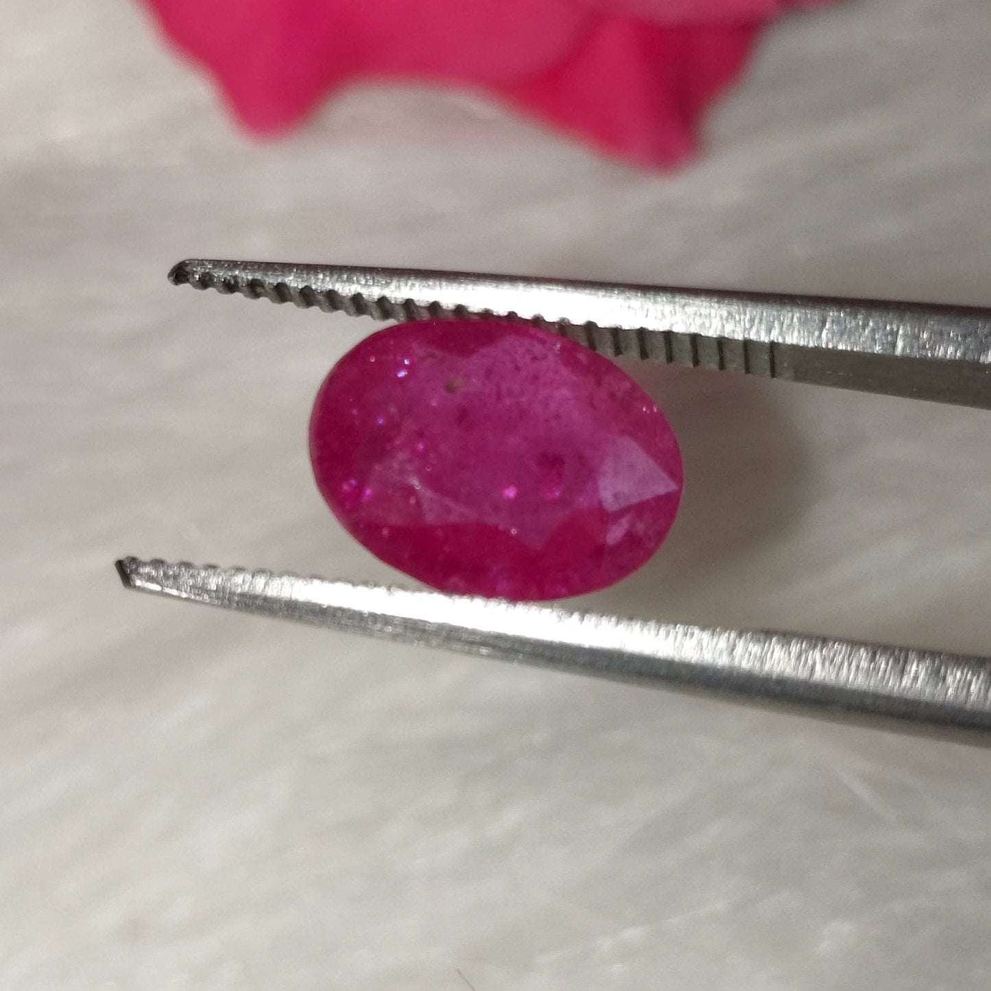 Natural Bangkok Ruby | Glass Filled | Certified Loose Gemstone