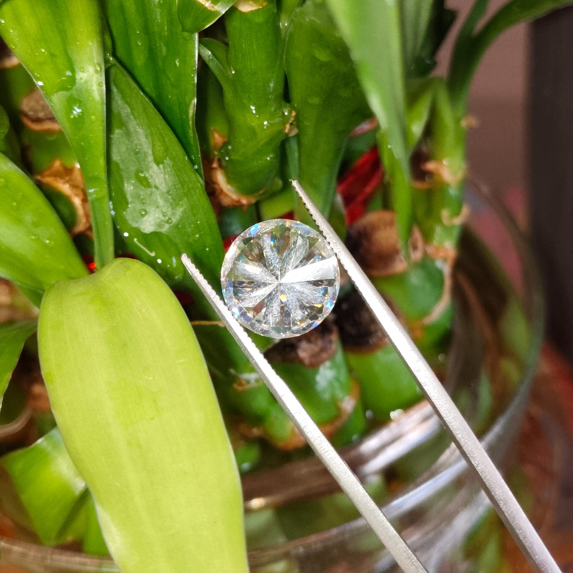 Moissanite Round Cut