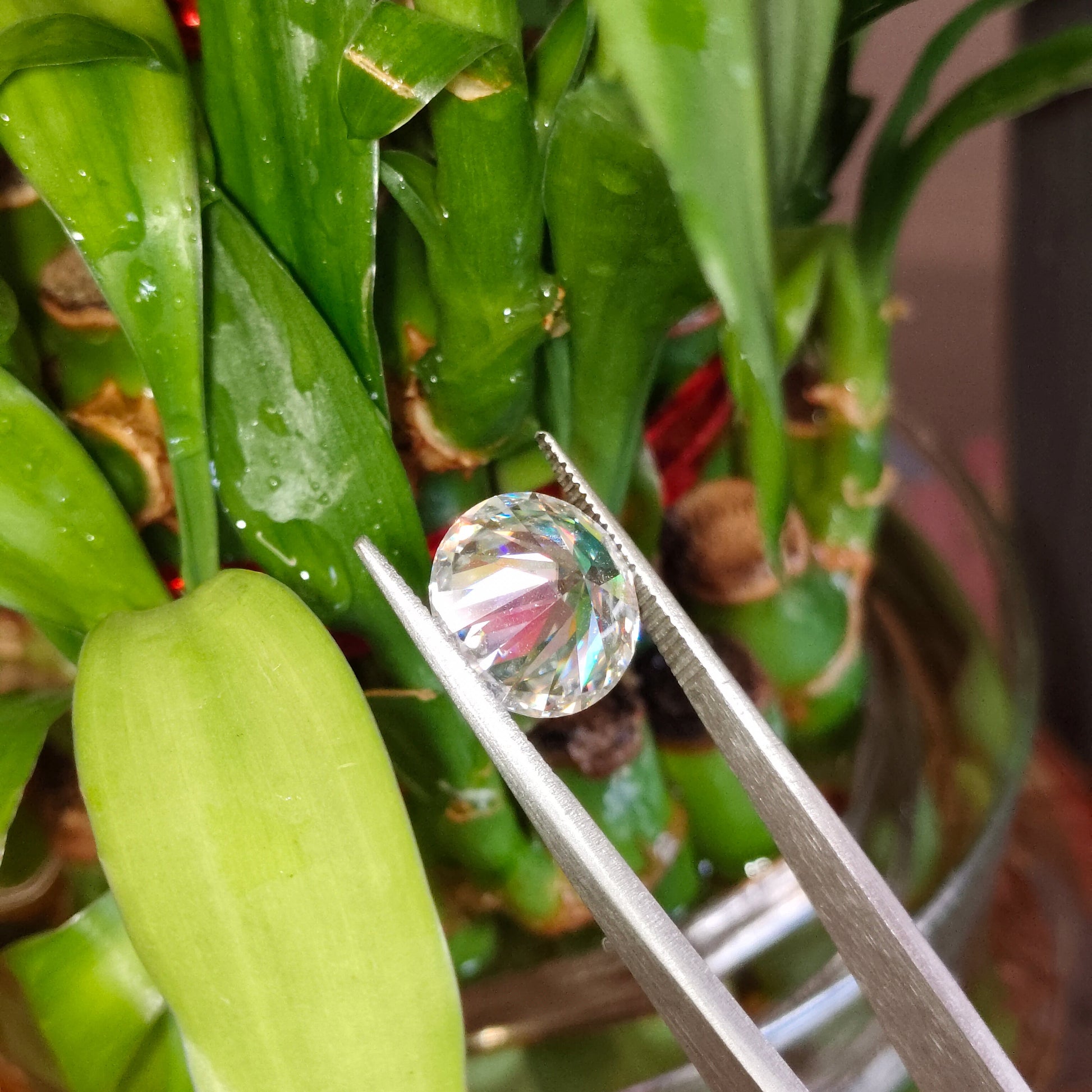 Moissanite Round Cut