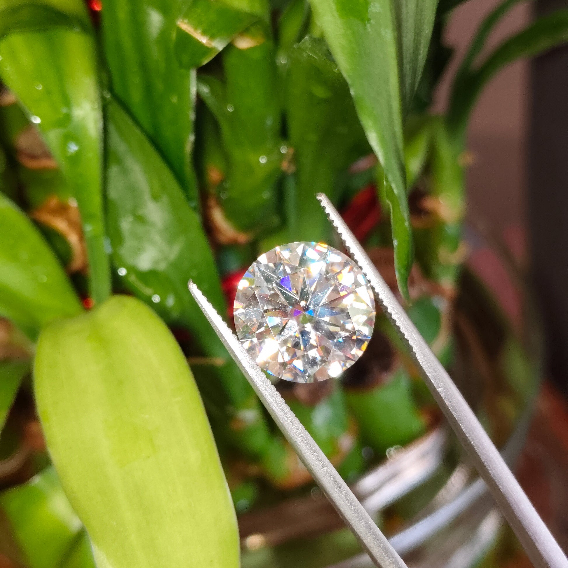 Moissanite Round Cut