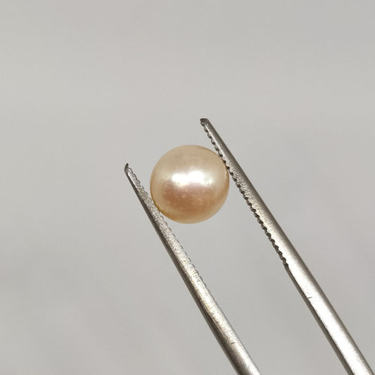 Natural Freshwater Baroque Pearl | Certified Loose Gemstone