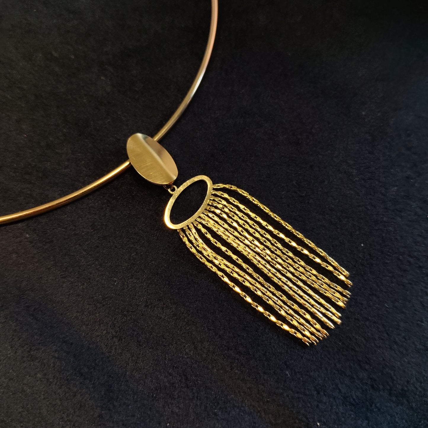 Golden Halo 18K Gold Plated Necklace