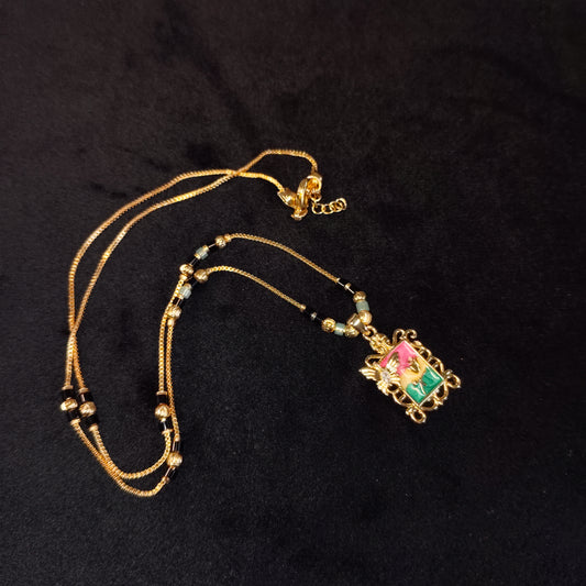 Butterfly Garden 18K Gold Plated Mangalsutra