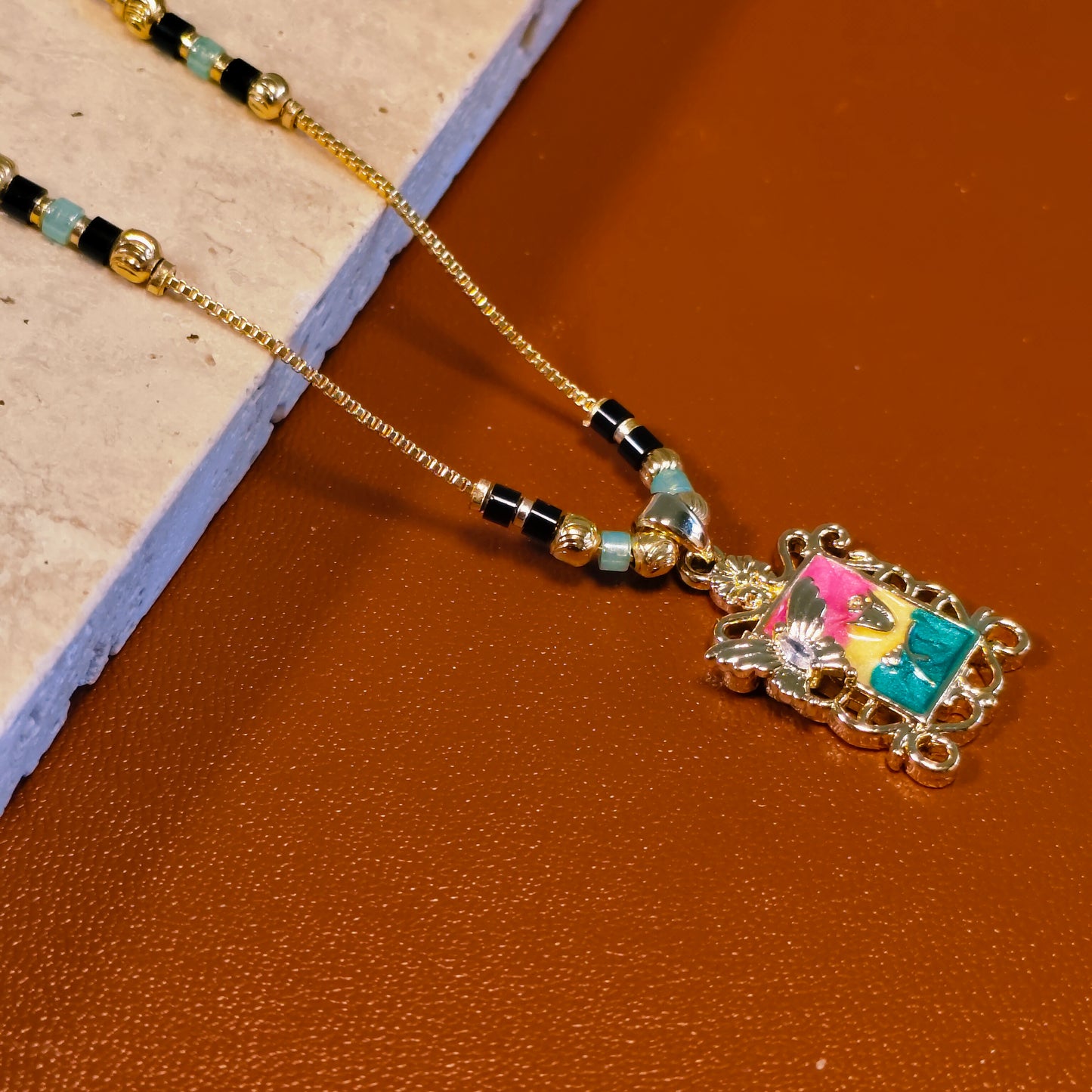 Butterfly Garden 18K Gold Plated Mangalsutra