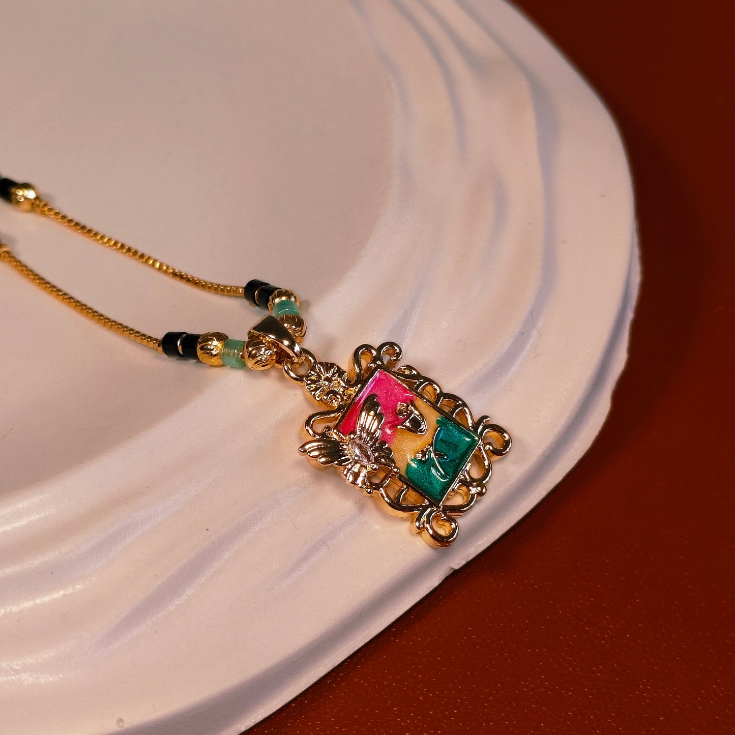 Butterfly Garden 18K Gold Plated Mangalsutra