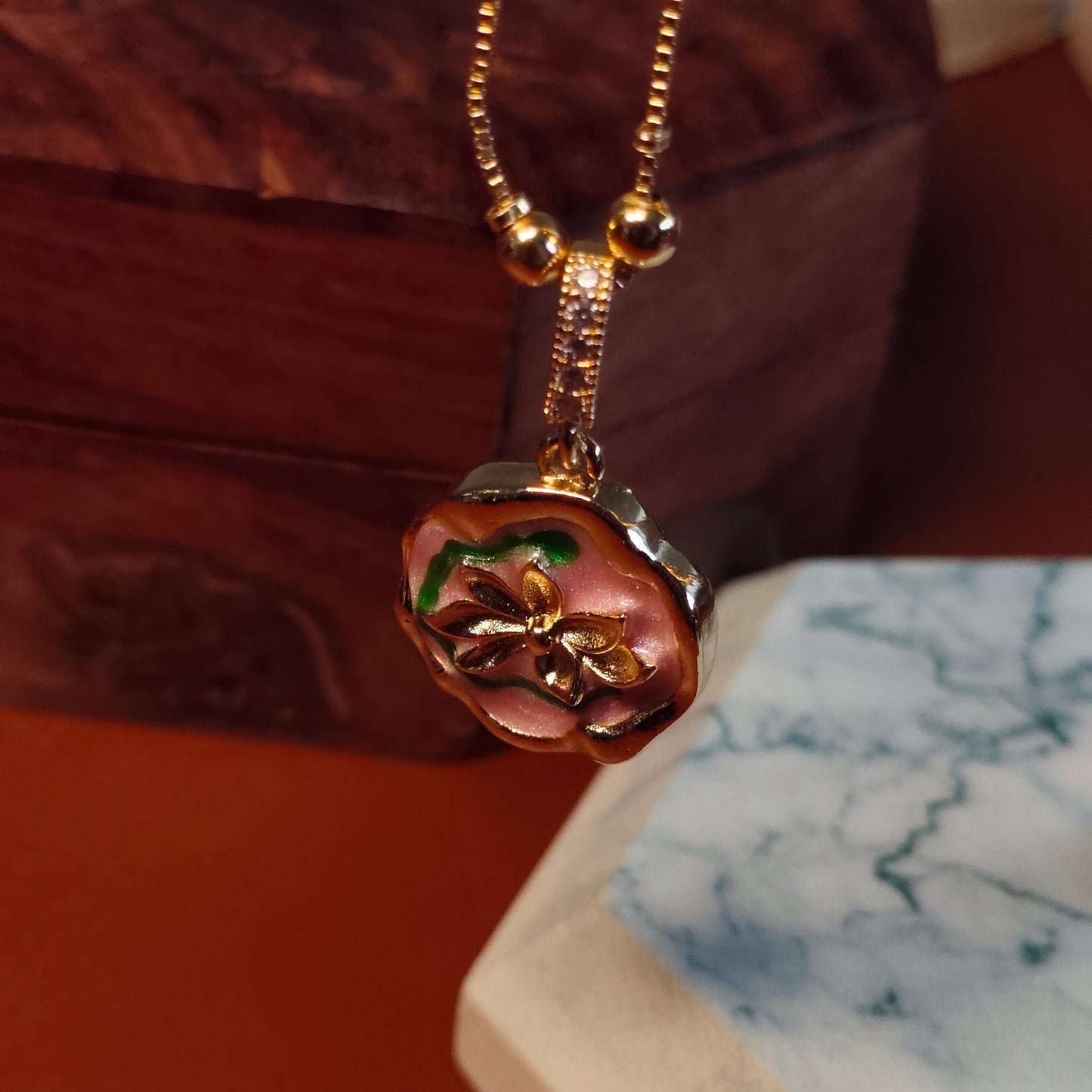 Petal Glow 18K Gold Plated Mangalsutra