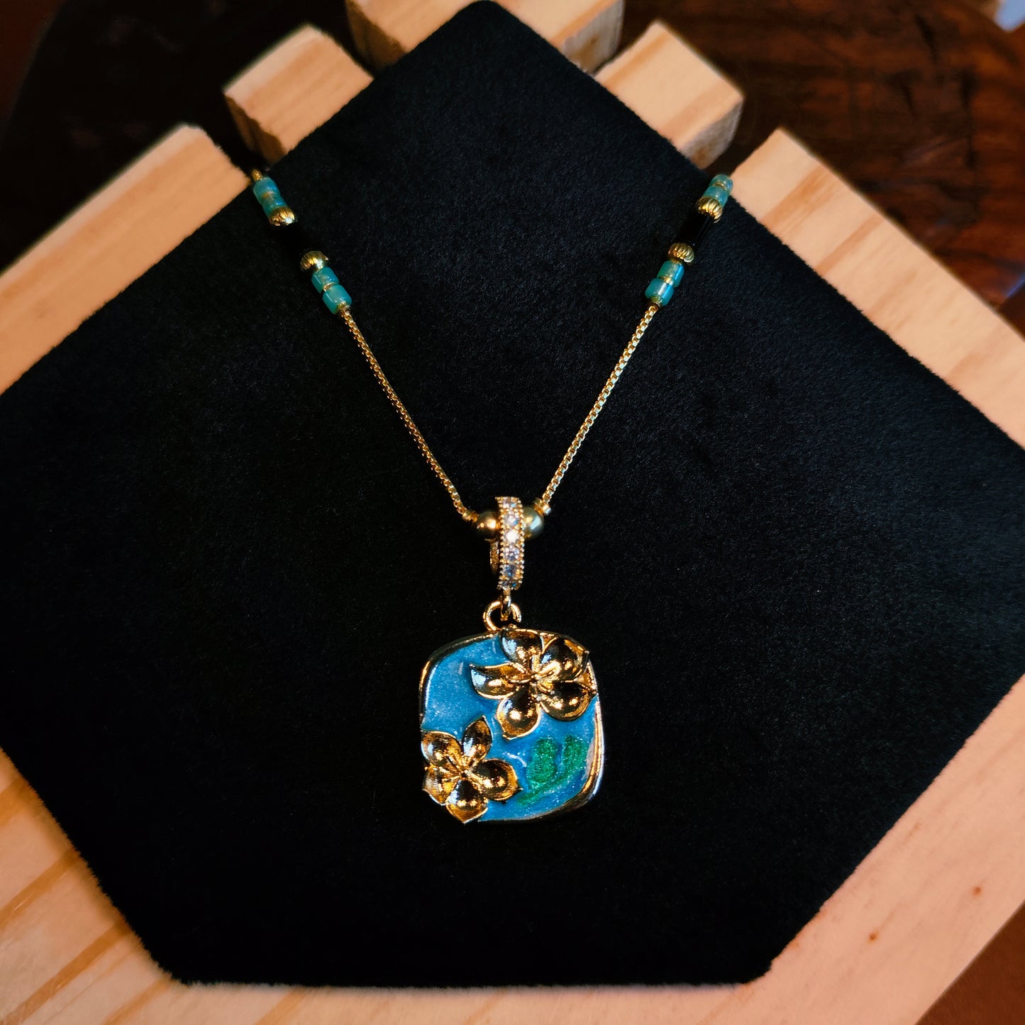 Sky Bloom 18K Gold Plated Mangalsutra