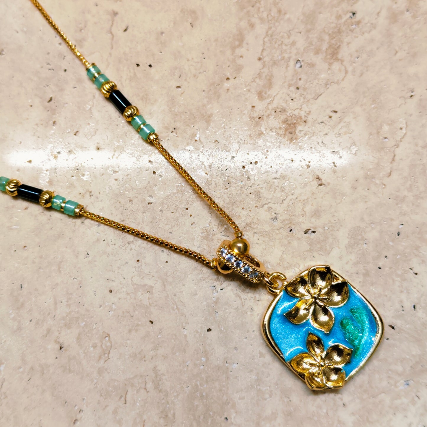 Sky Bloom 18K Gold Plated Mangalsutra