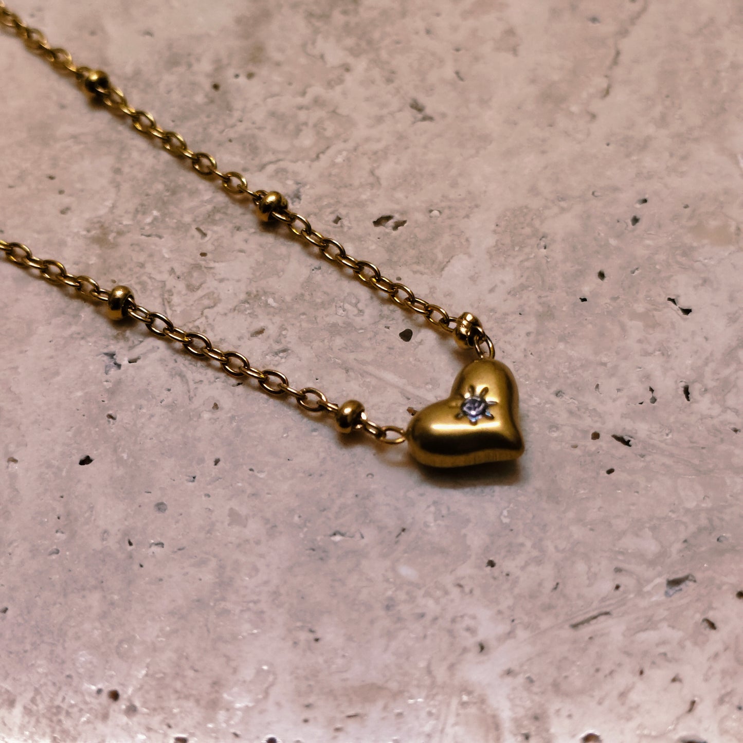 Heartlight 18K Gold Plated Necklace