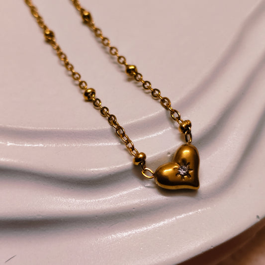 Heartlight 18K Gold Plated Necklace