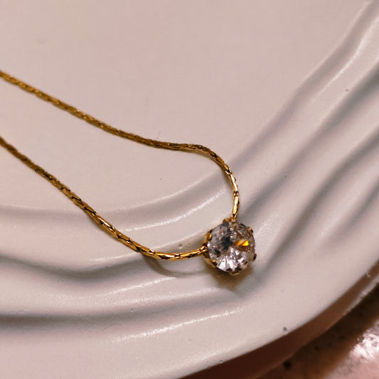 Eternal Glow 18K Gold Plated Necklace
