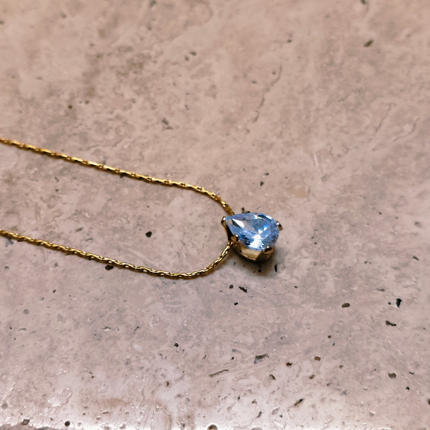Celestial Drop 18K Gold Plated Necklace