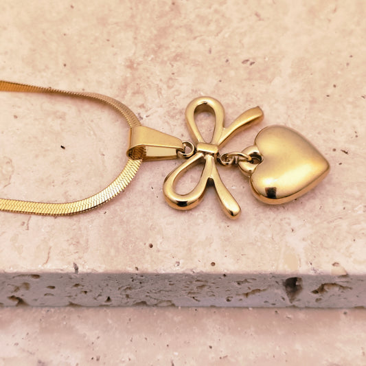 Golden Promise 18K Gold Plated Pendant Necklace