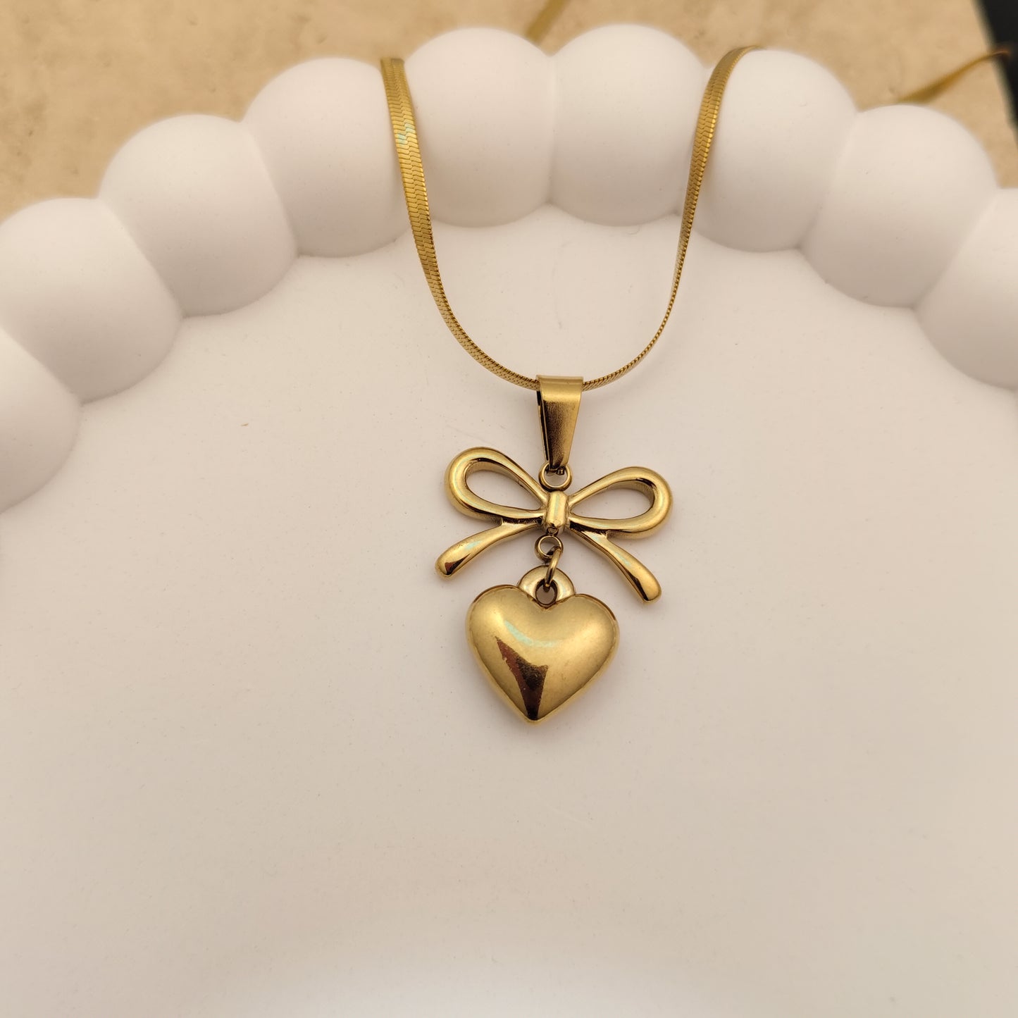 Golden Promise 18K Gold Plated Pendant Necklace