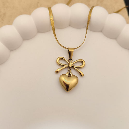 Golden Promise 18K Gold Plated Pendant Necklace