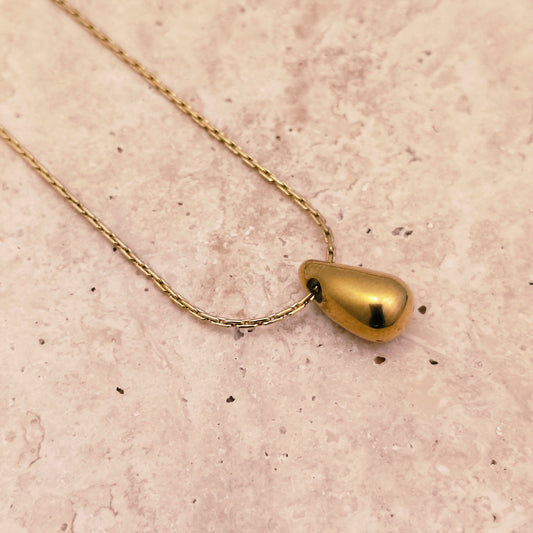 Golden Dew 18K Gold Plated Pendant Necklace