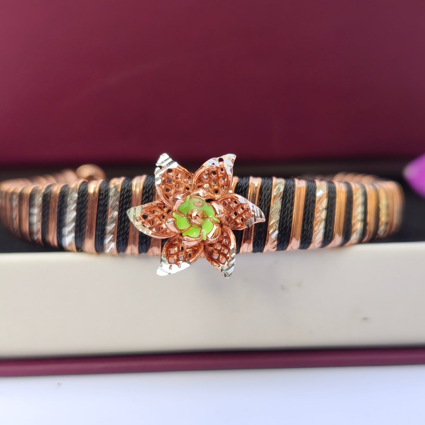 The Bloom Twist 925 Sterling Silver Bracelet